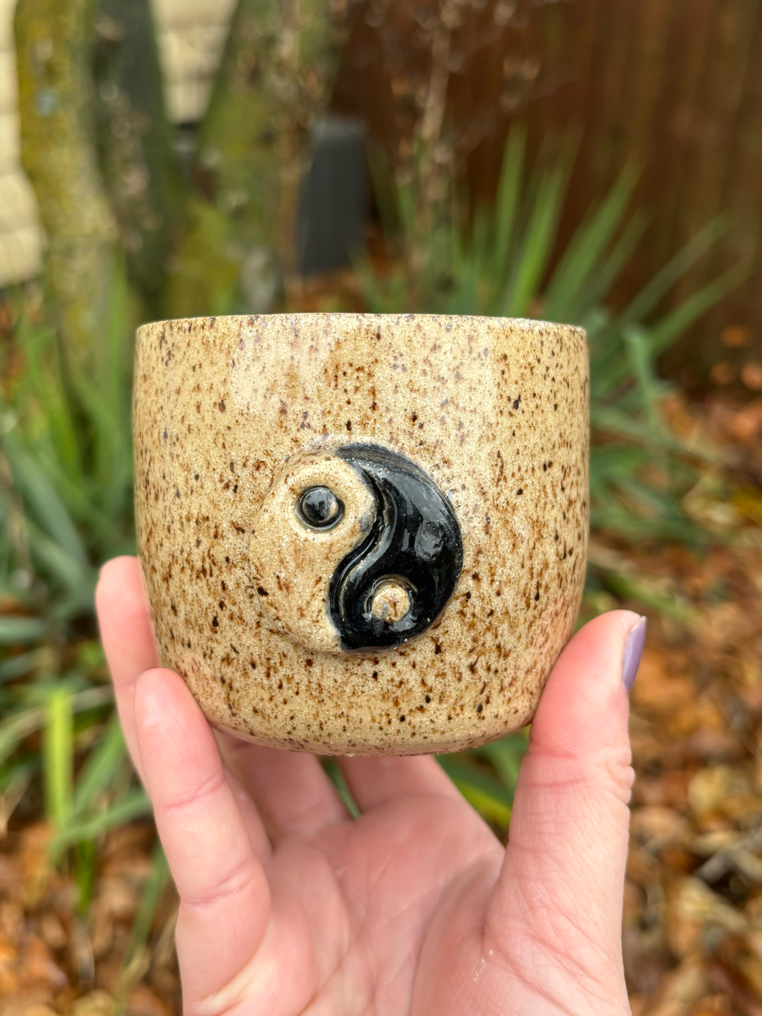 yin yang plant pot Yin Yang Cup – Pots and Peaces