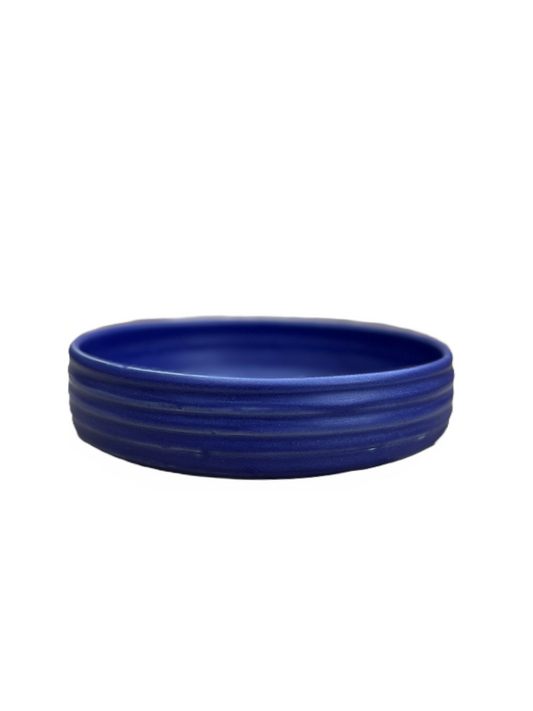 Lapis Satin Serving Dish