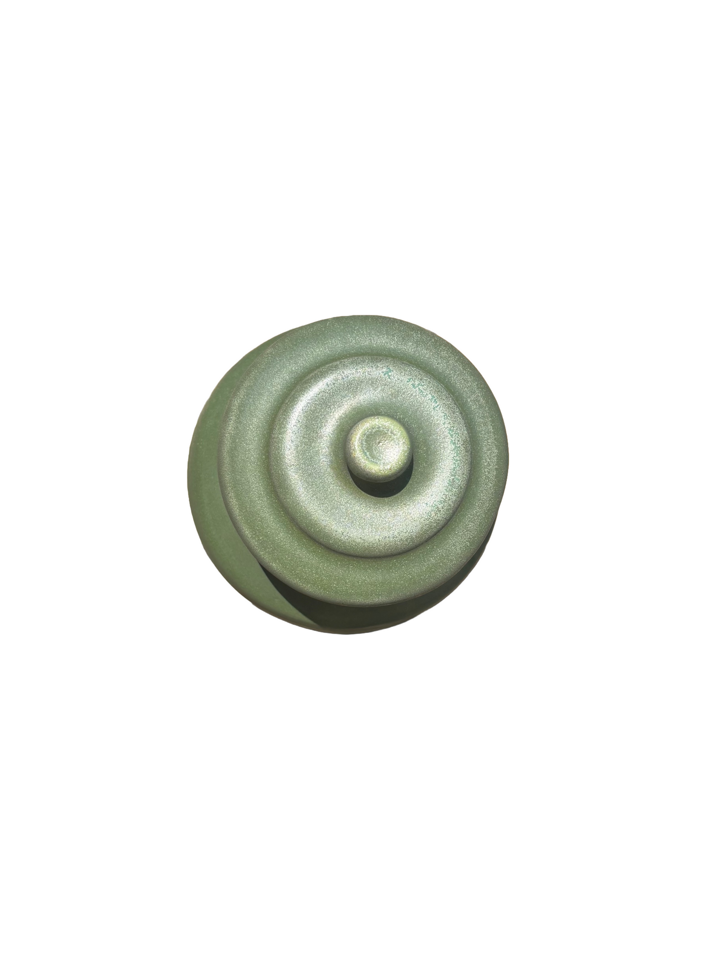 Green Tea Lidded Vessel