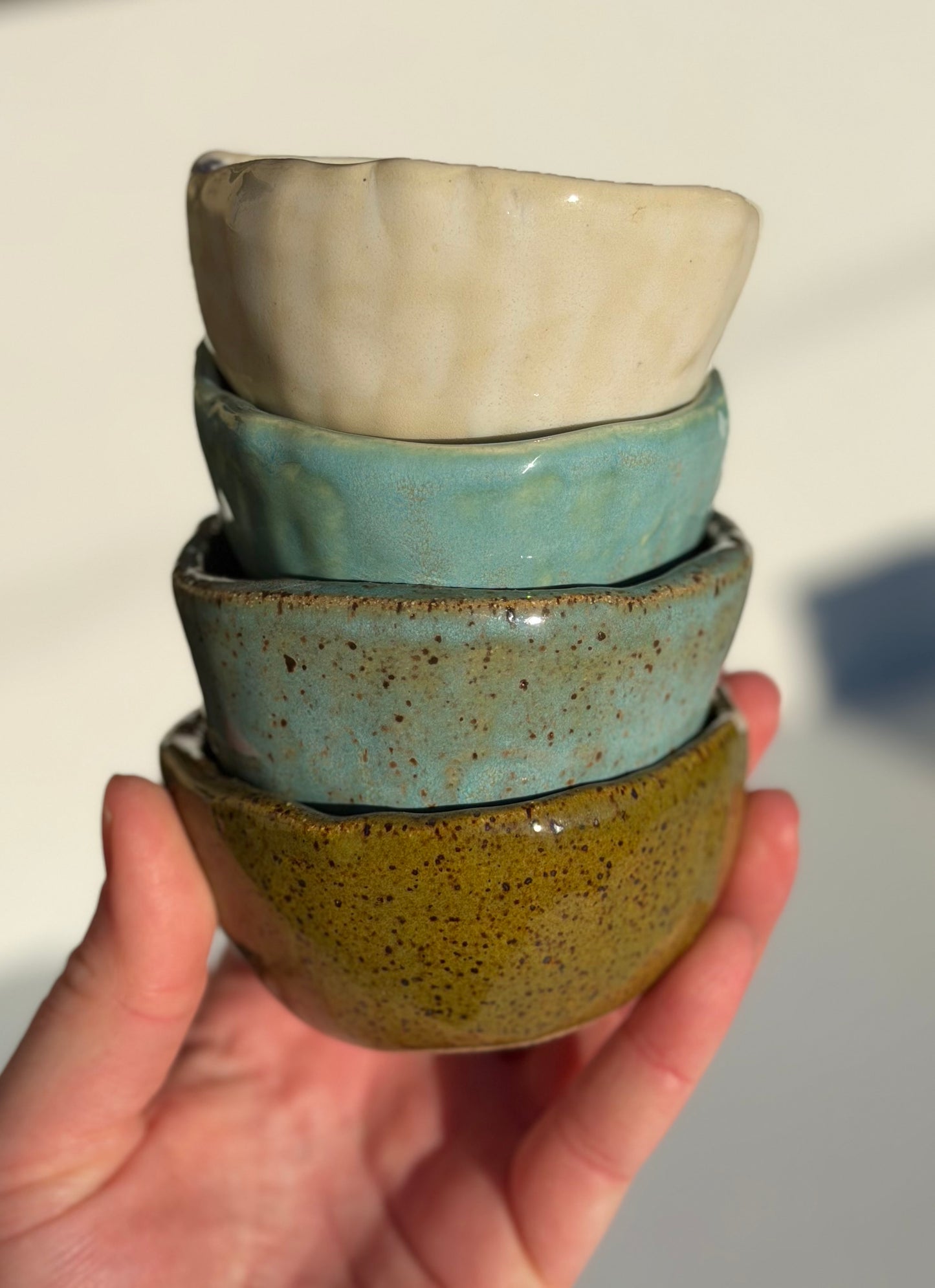 Mini Fluted Bowls