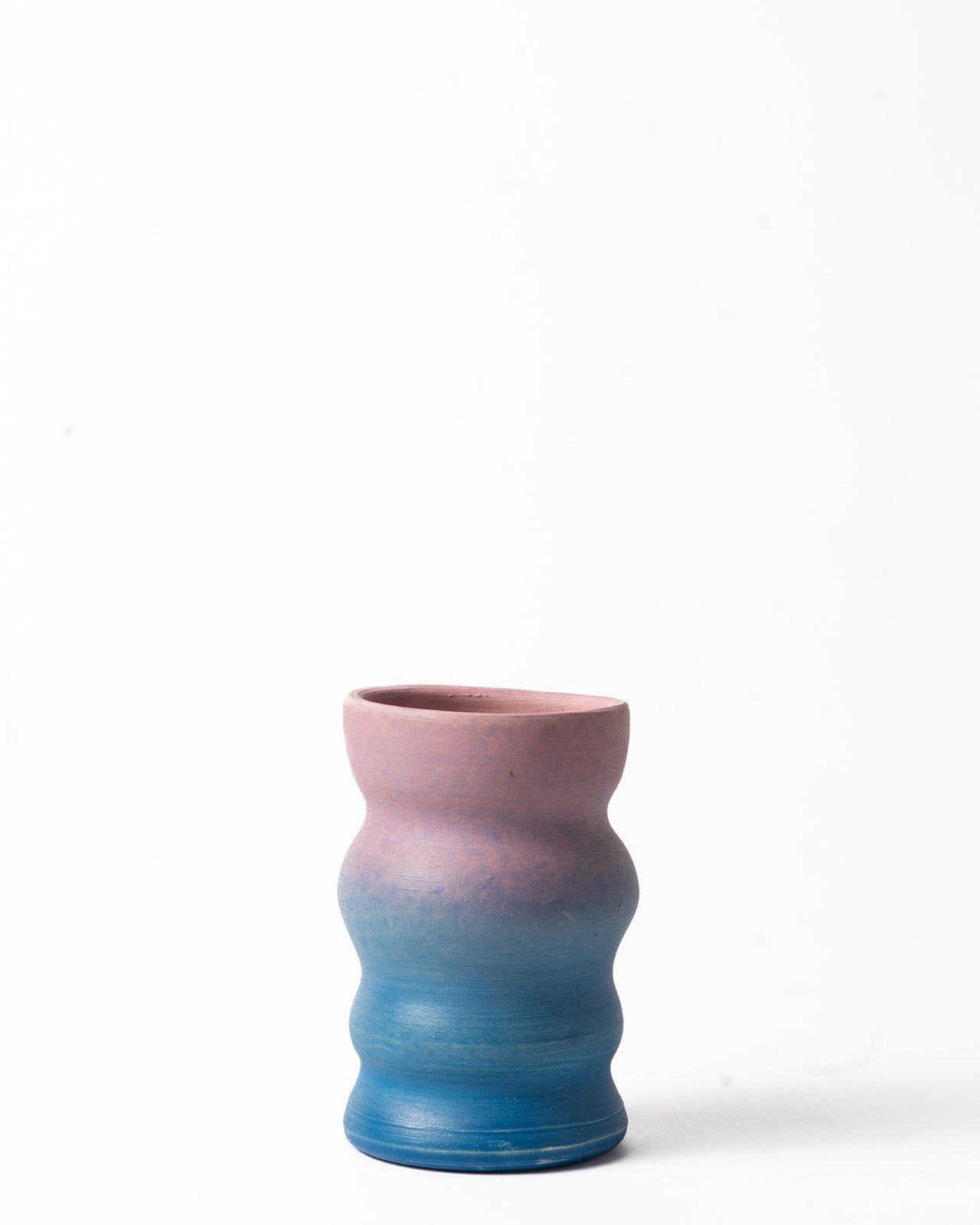 Wavy Ombré Vase